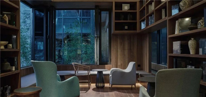 大堂休閑區(qū)設(shè)計(jì)-邯鄲燕枝五星級(jí)園林藝術(shù)酒店設(shè)計(jì)案例賞析