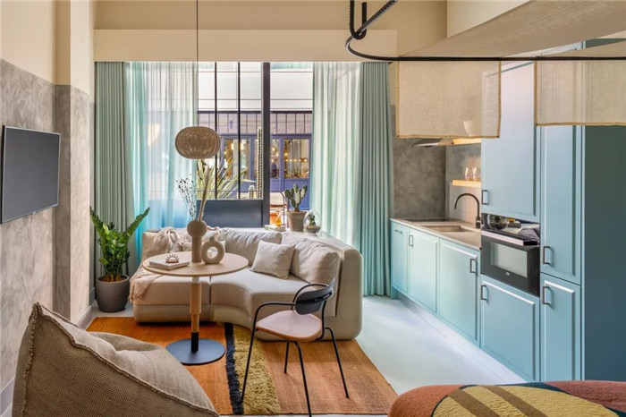 國外低成本環(huán)保改造酒店設(shè)計案例：Bermonds Locke酒店