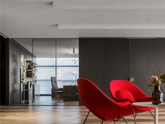 鄭州勃朗設(shè)計推薦時尚簡約風(fēng)證券公司辦公設(shè)計案例