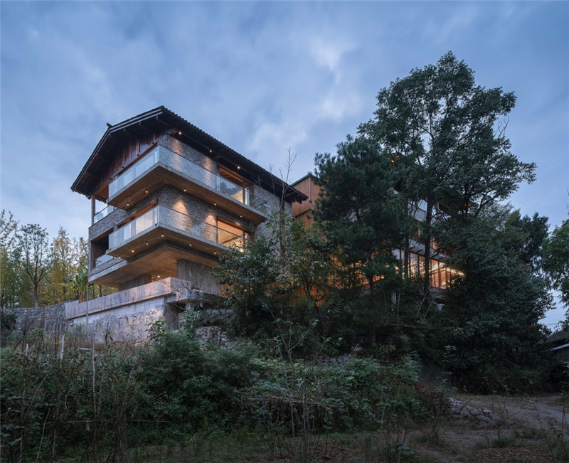 一體化酒店設計案例：林語山房民宿酒店設計