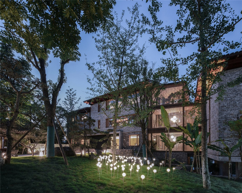 一體化酒店設計案例：林語山房民宿酒店設計