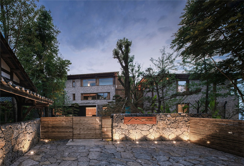 一體化酒店設計案例：林語山房民宿酒店設計