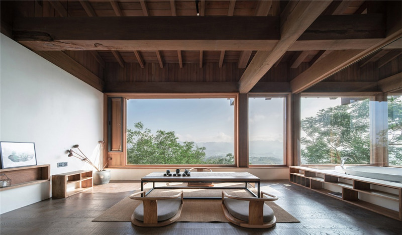 一體化酒店設計案例：林語山房民宿酒店設計