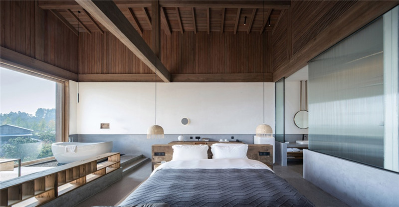一體化酒店設計案例：林語山房民宿酒店設計