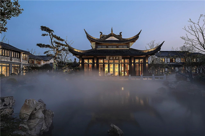 嘉興攬秀園開元酒店翻新改造設(shè)計(jì)方案