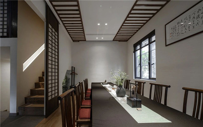 杭州京杭韻新中式禪意茶室設(shè)計(jì)案例