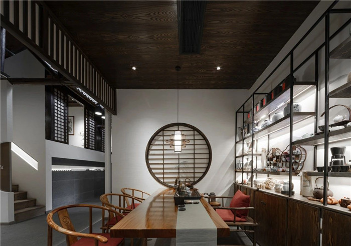 杭州京杭韻新中式禪意茶室設(shè)計(jì)案例