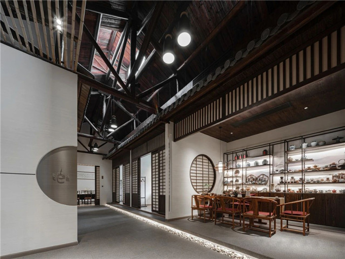 杭州京杭韻新中式禪意茶室設(shè)計(jì)案例