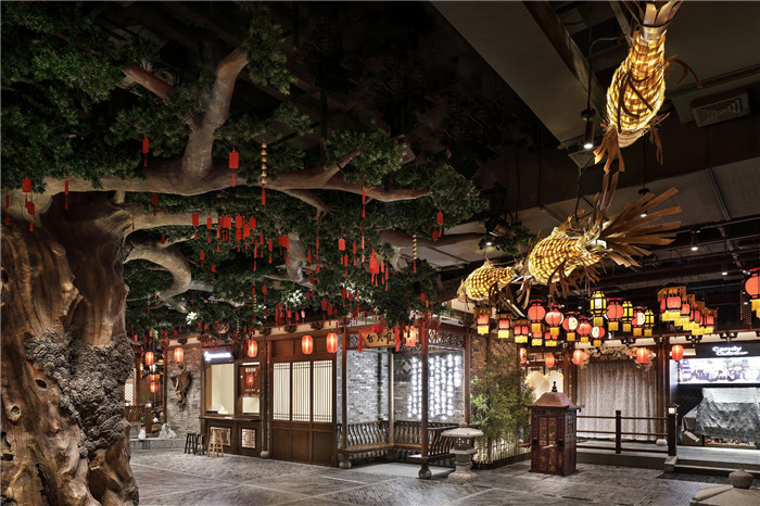 深圳首家“清明上河”國潮主題街區(qū)——上河坊設(shè)計賞析