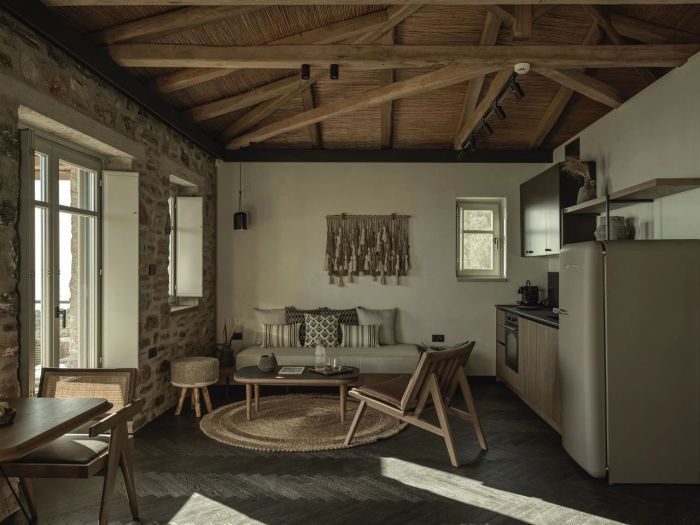 希臘佩利瓦自然別墅度假酒店設(shè)計方案賞析