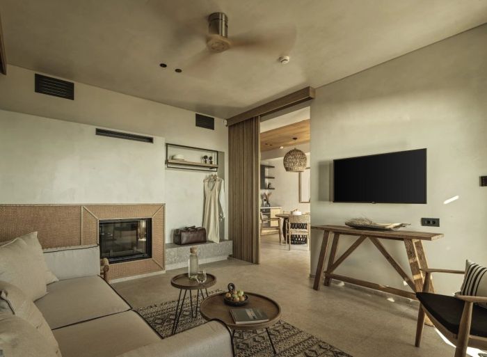 希臘佩利瓦自然別墅度假酒店設(shè)計方案賞析