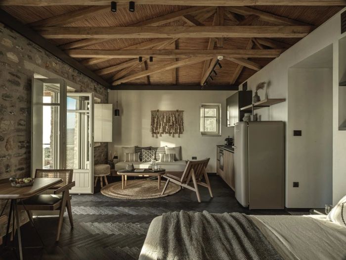 希臘佩利瓦自然別墅度假酒店設(shè)計方案賞析