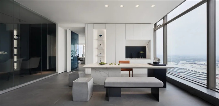 200平極致簡約風(fēng)設(shè)計(jì)公司辦公室裝修方案