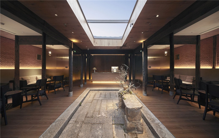 晉江青普梧林文化行館接待大廳設(shè)計(jì)