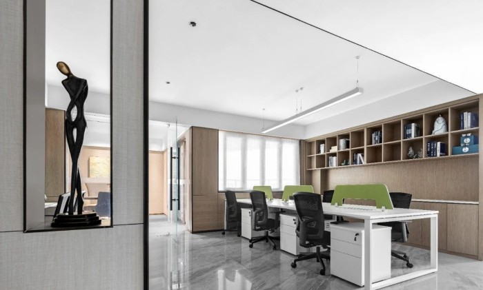 集接待、展示、洽商、辦公為一體的企業(yè)總部設(shè)計(jì)