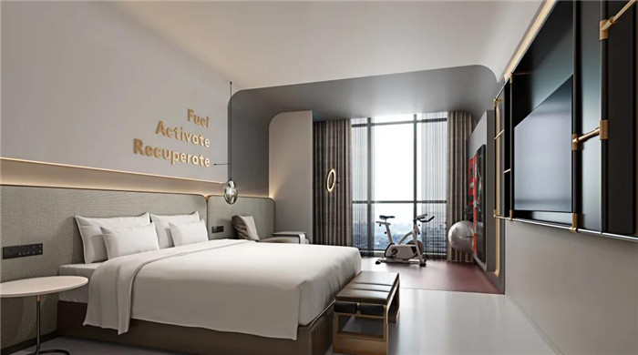 運(yùn)動+酒店跨界   繽躍新品牌酒店設(shè)計詳解