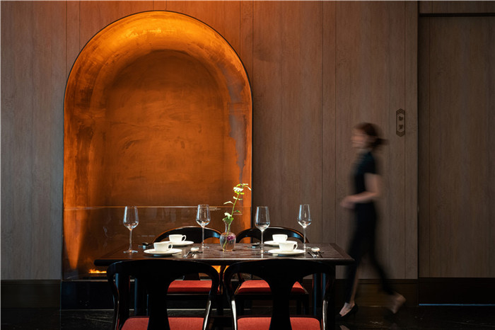 500平臺州菜陸朝臨江臺中餐廳設(shè)計方案