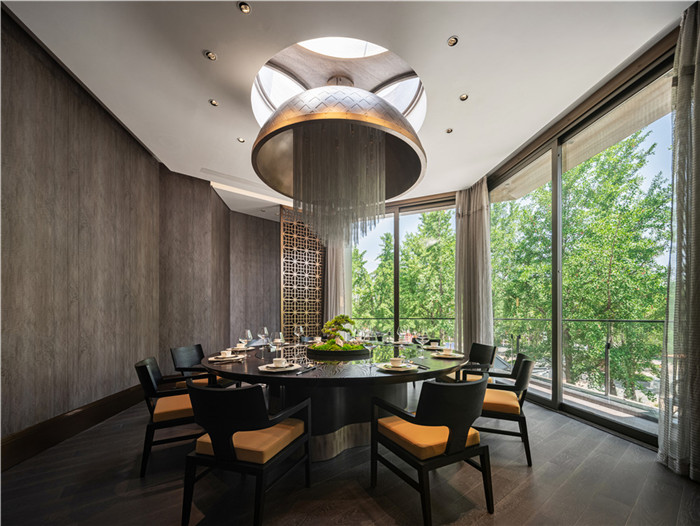 500平臺州菜陸朝臨江臺中餐廳設(shè)計方案