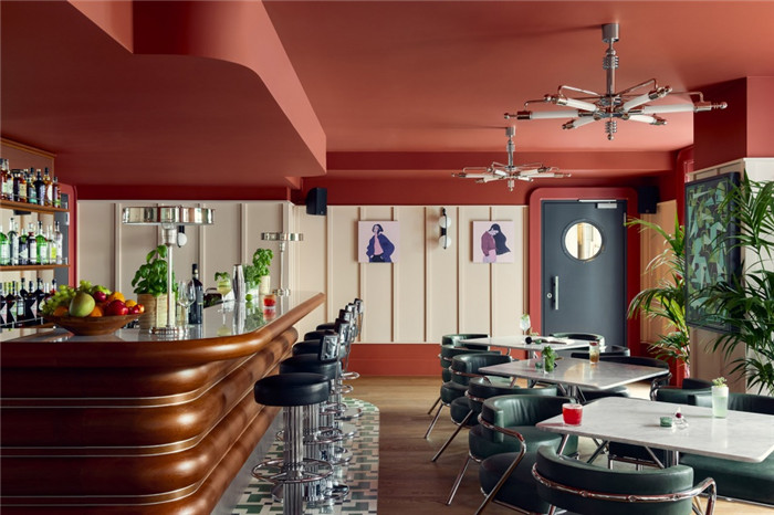 酒店大堂吧設(shè)計(jì)-以先鋒女性為靈感的Schwan Locke酒店設(shè)計(jì)