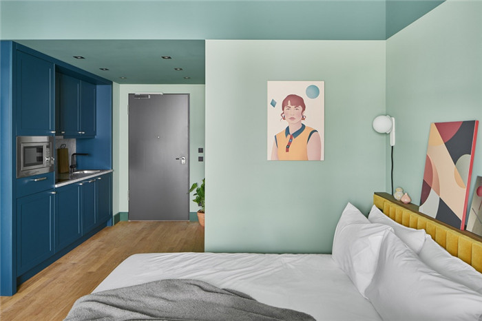 以先鋒女性為靈感的Schwan Locke酒店客房設(shè)計(jì)