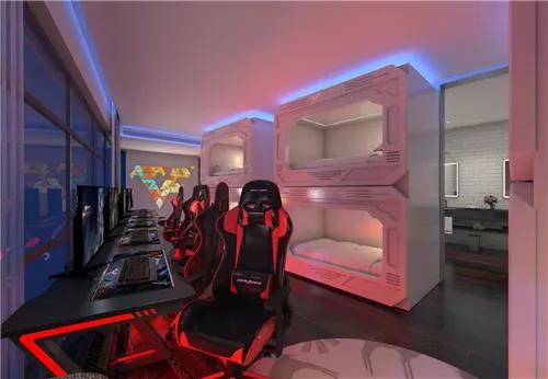 《穿越火線》電競主題酒店客房設(shè)計(jì)