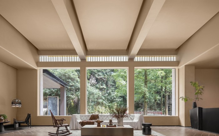 以城市文化為主題的復(fù)古風(fēng)賓館改造設(shè)計案例