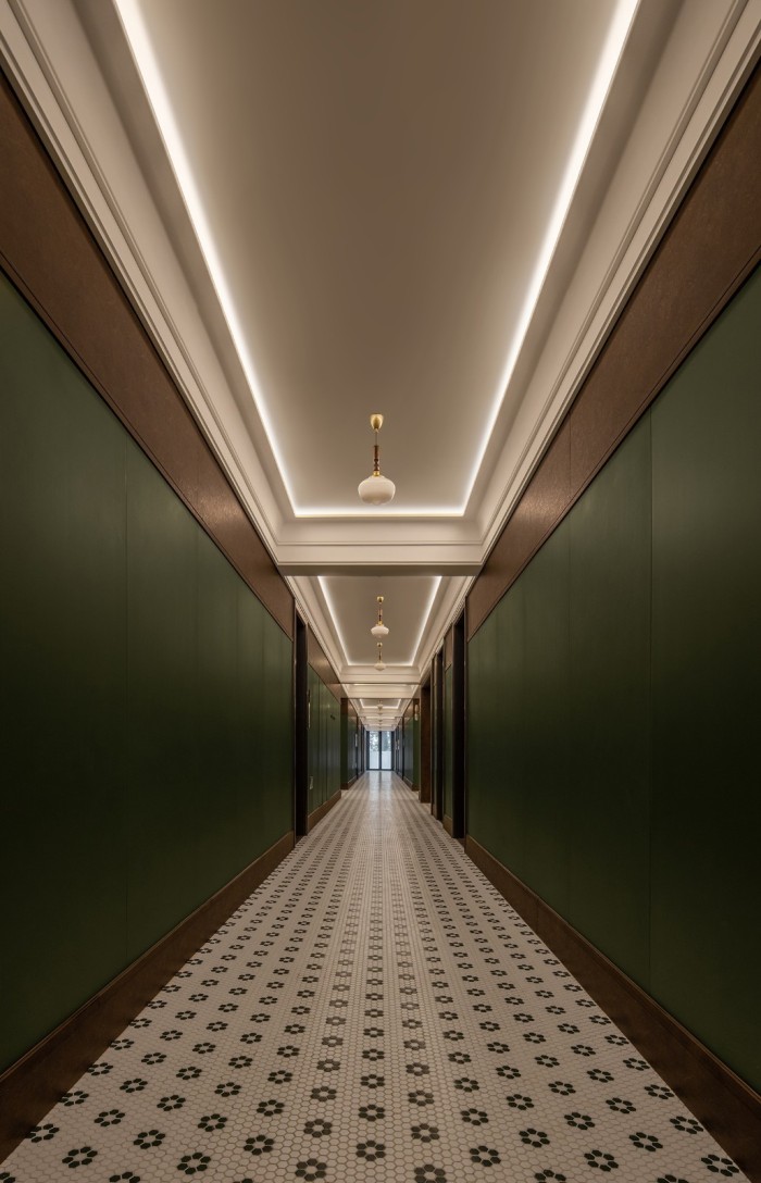 以城市文化為主題的復(fù)古風(fēng)賓館改造設(shè)計案例