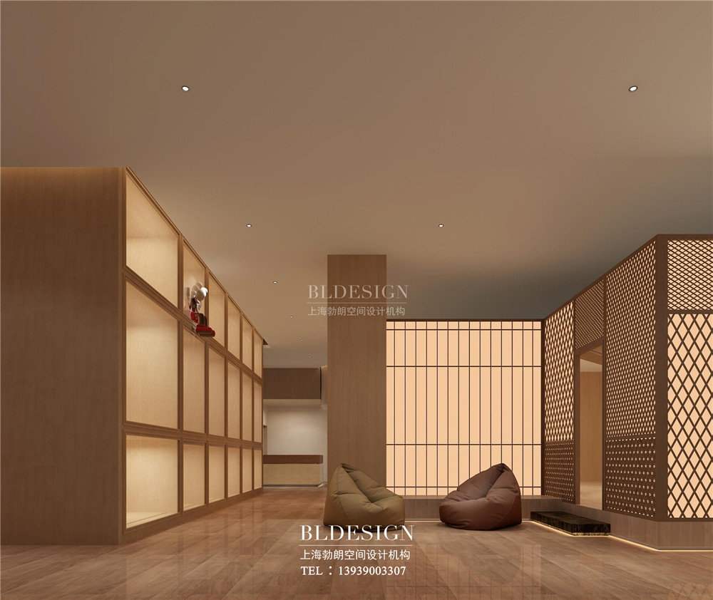 休閑大廳設(shè)計(jì)-鶴壁碧玉湯泉汗蒸生活館設(shè)計(jì)效果圖