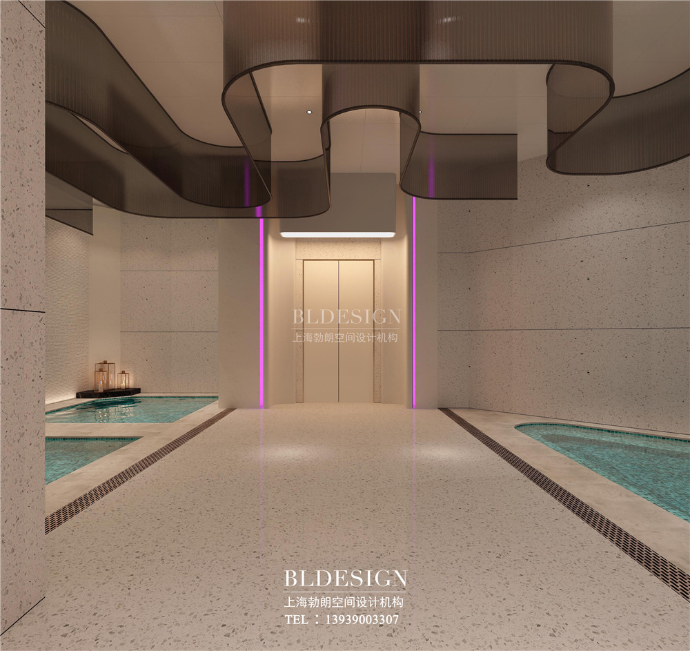 男浴區(qū)設(shè)計(jì)-鶴壁碧玉湯泉汗蒸生活館設(shè)計(jì)效果圖
