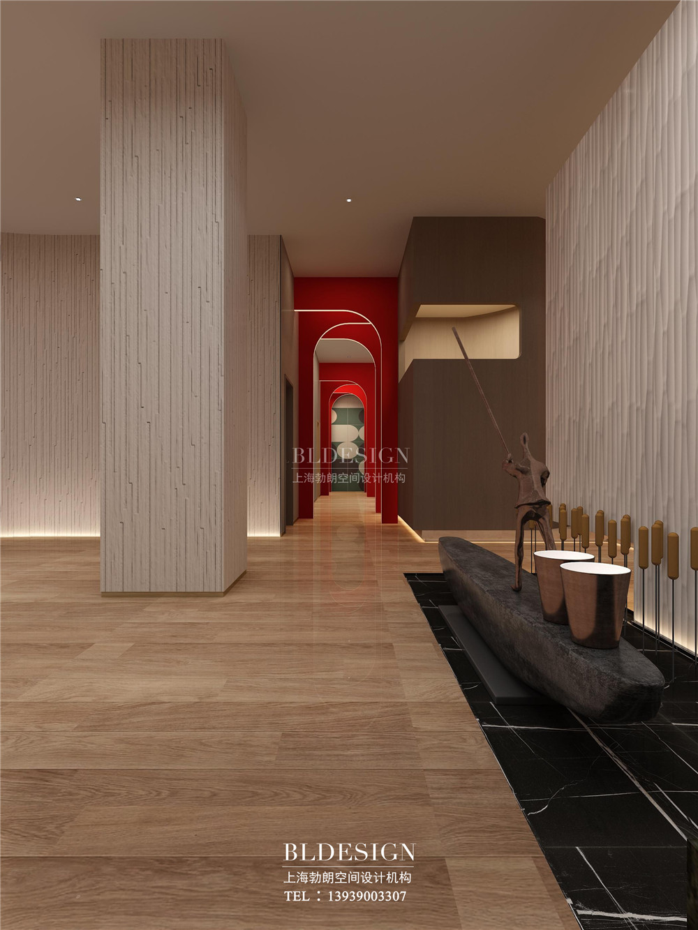 鶴壁碧玉湯泉汗蒸生活館設(shè)計(jì)效果圖