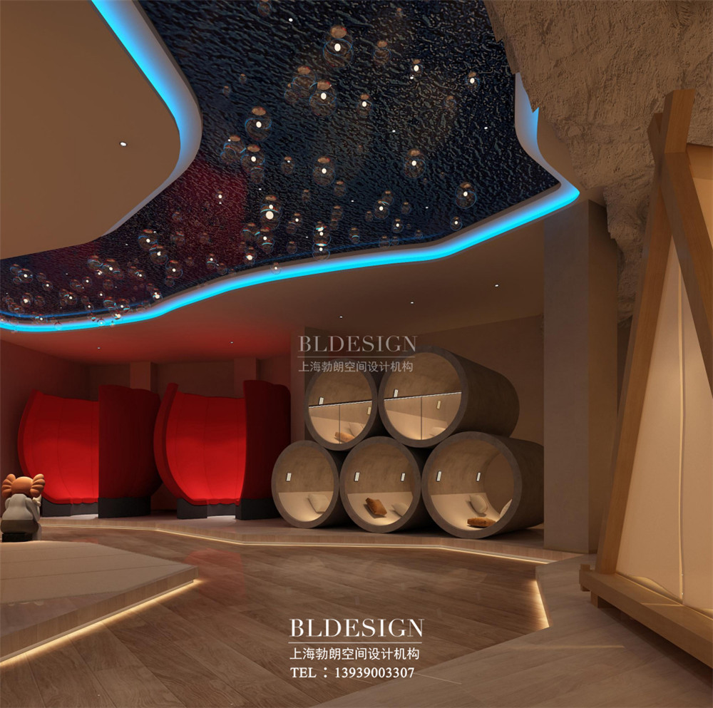 汗蒸房設(shè)計(jì)-鶴壁碧玉湯泉汗蒸生活館設(shè)計(jì)效果圖