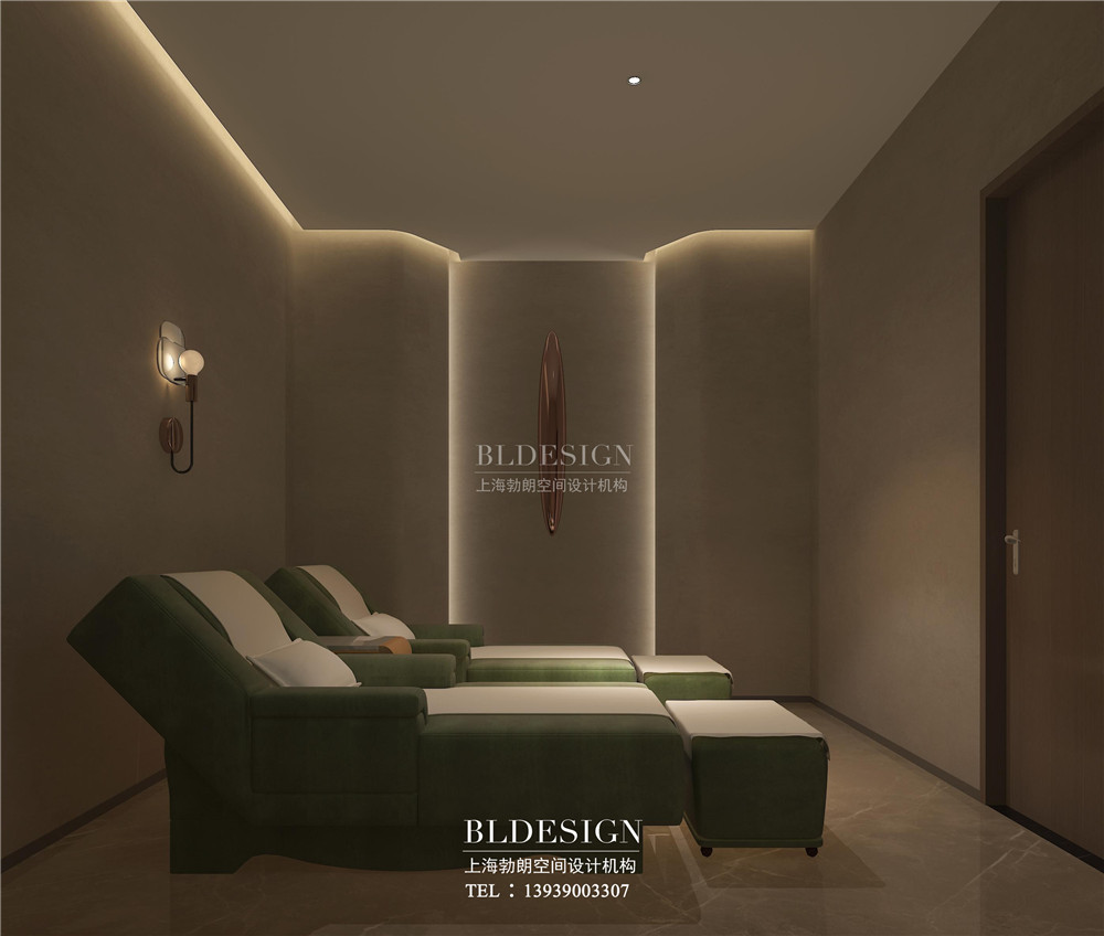 足療房設(shè)計(jì)-鶴壁碧玉湯泉汗蒸生活館設(shè)計(jì)方案效果圖