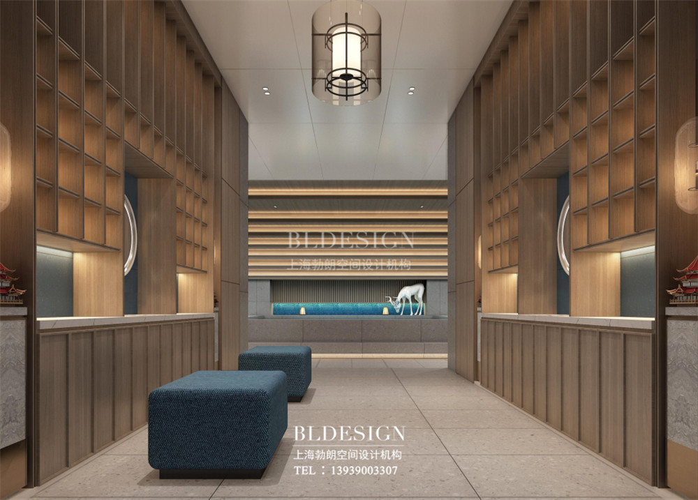 鶴壁碧玉湯泉汗蒸生活館設(shè)計(jì)效果圖