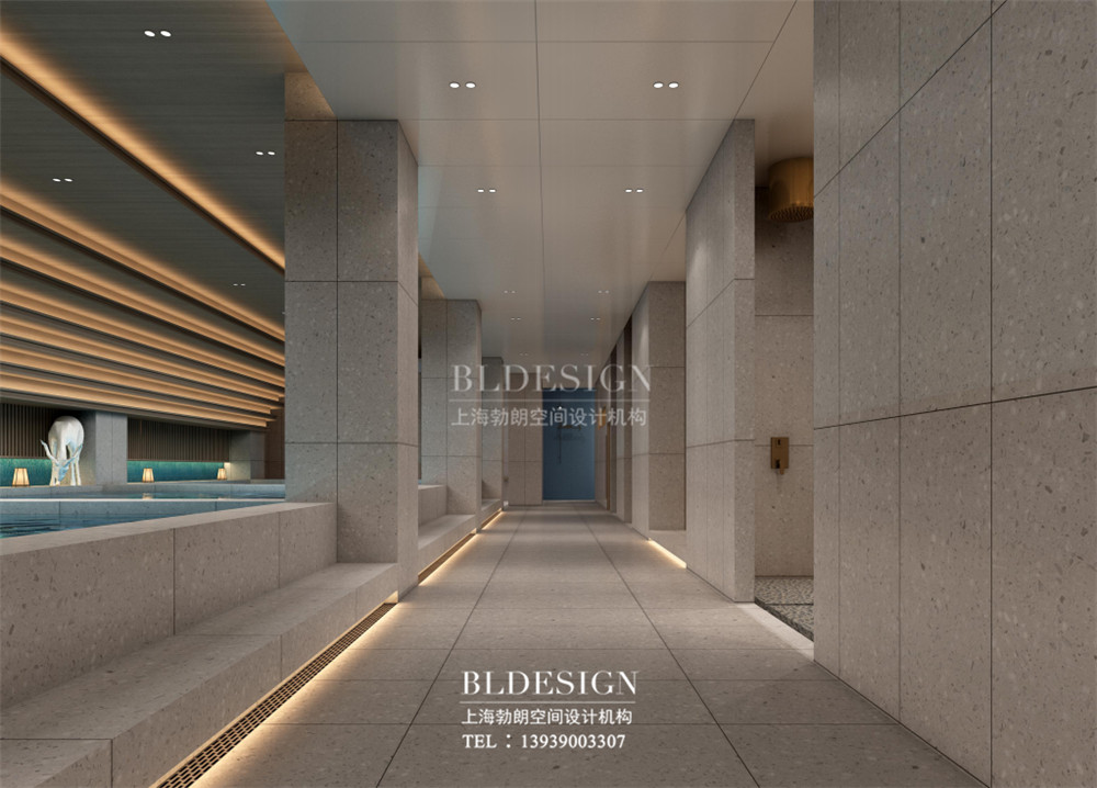 鶴壁碧玉湯泉汗蒸生活館設(shè)計(jì)效果圖