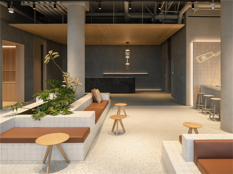 河北阿那亞唐舍社交型酒店大堂設計賞析