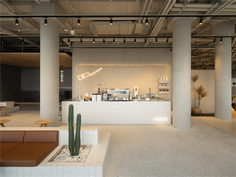 河北阿那亞唐舍社交型酒店大堂設計賞析