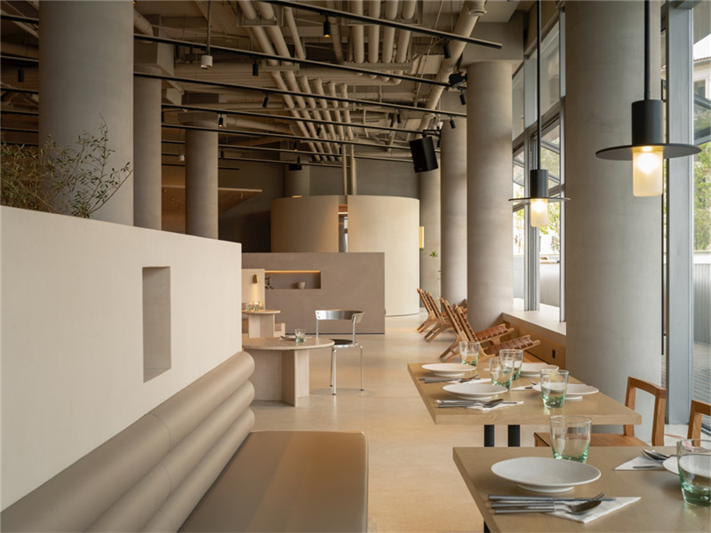 河北阿那亞唐舍社交型酒店大堂設計賞析