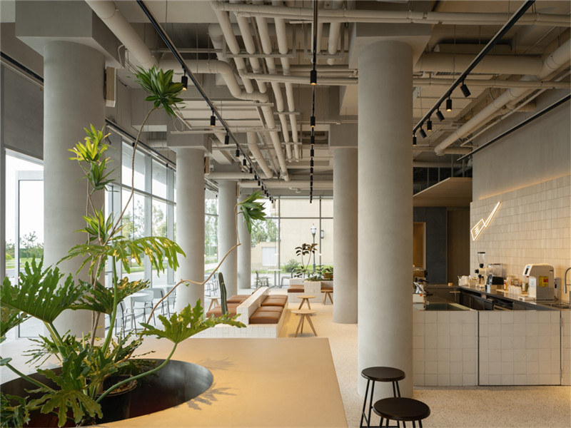 河北阿那亞唐舍社交型酒店大堂設計賞析