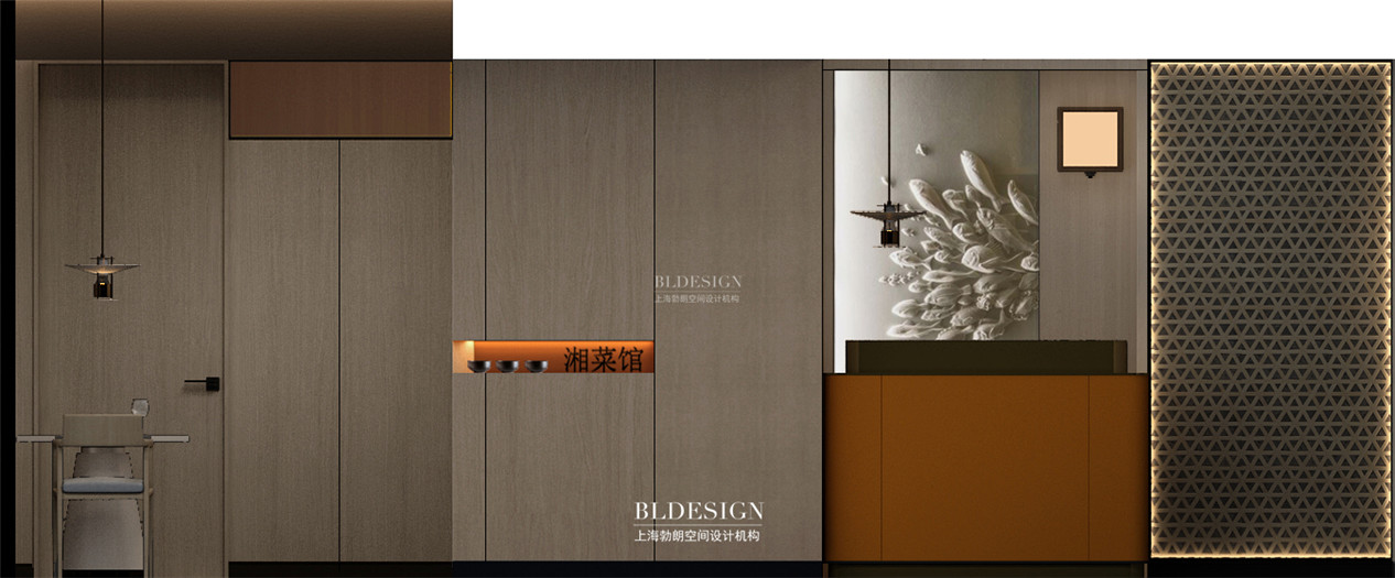 鄭州特色湘菜館設(shè)計(jì)方案效果圖