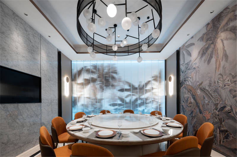 海鮮主題餐廳包房設(shè)計方案