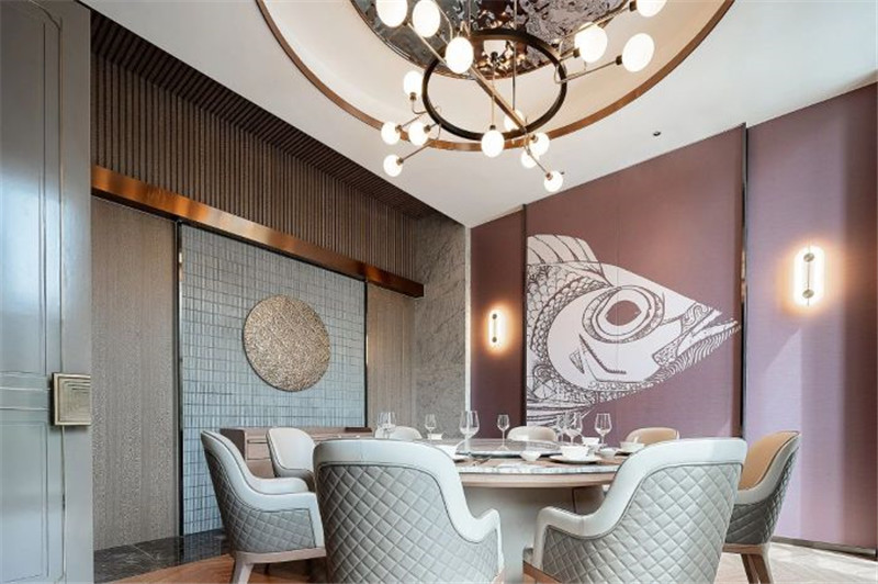 海鮮主題餐廳包房設(shè)計方案