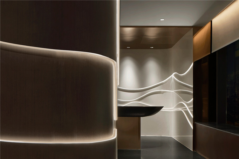 新東方輕奢風(fēng)名人坊高級(jí)粵菜餐廳設(shè)計(jì)案例