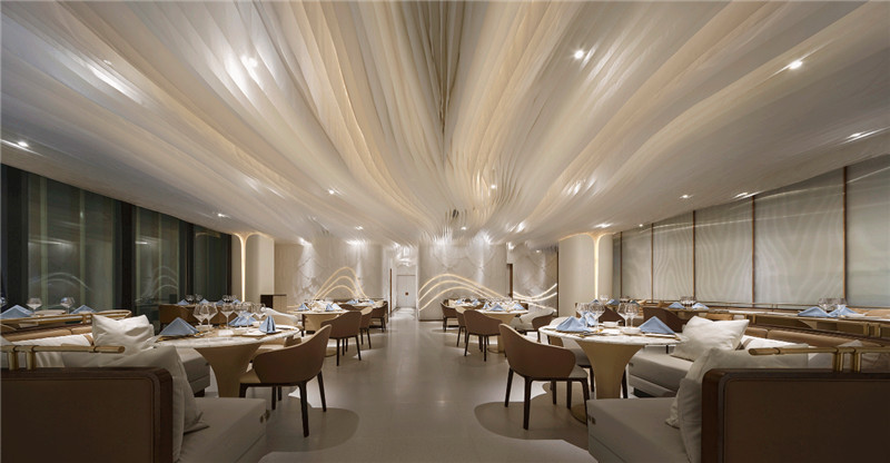 新東方輕奢風(fēng)名人坊高級(jí)粵菜餐廳設(shè)計(jì)案例