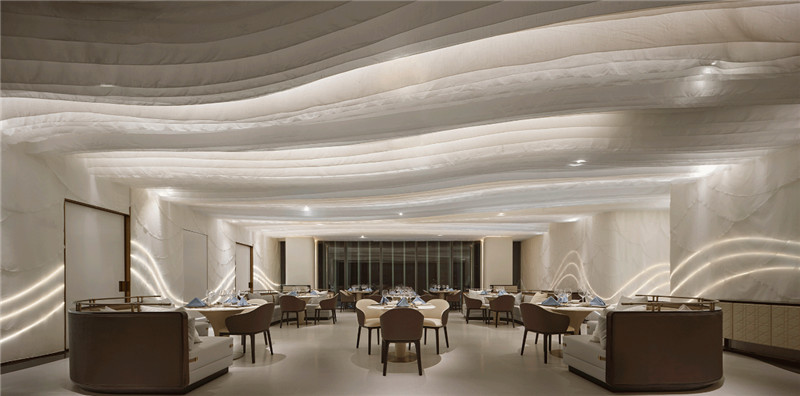 新東方輕奢風(fēng)名人坊高級(jí)粵菜餐廳設(shè)計(jì)案例