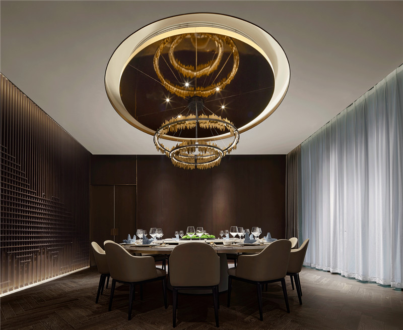 新東方輕奢風(fēng)名人坊高級(jí)粵菜餐廳包間設(shè)計(jì)案例