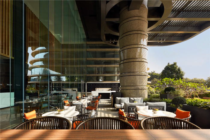 廣州廣交會威斯汀全日制花園餐廳設(shè)計