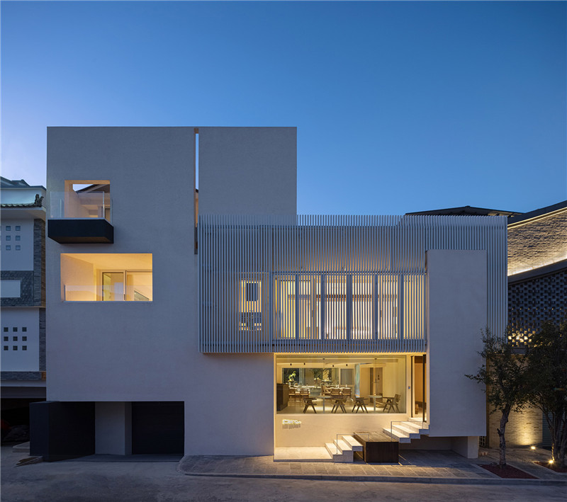 鄭州民宿設計公司推薦白平衡藝術民宿設計案例