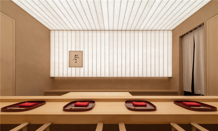 高級日料設(shè)計：上海晴空日式餐廳設(shè)計