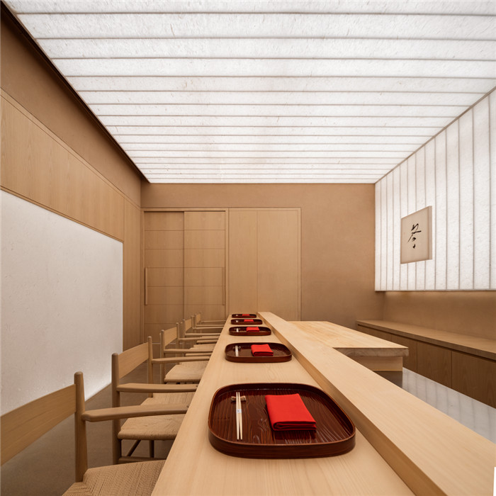 高級日料設(shè)計：上海晴空日式餐廳設(shè)計