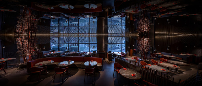 新式湖南菜餐廳  湘愛特色創(chuàng)意餐飲設(shè)計案例